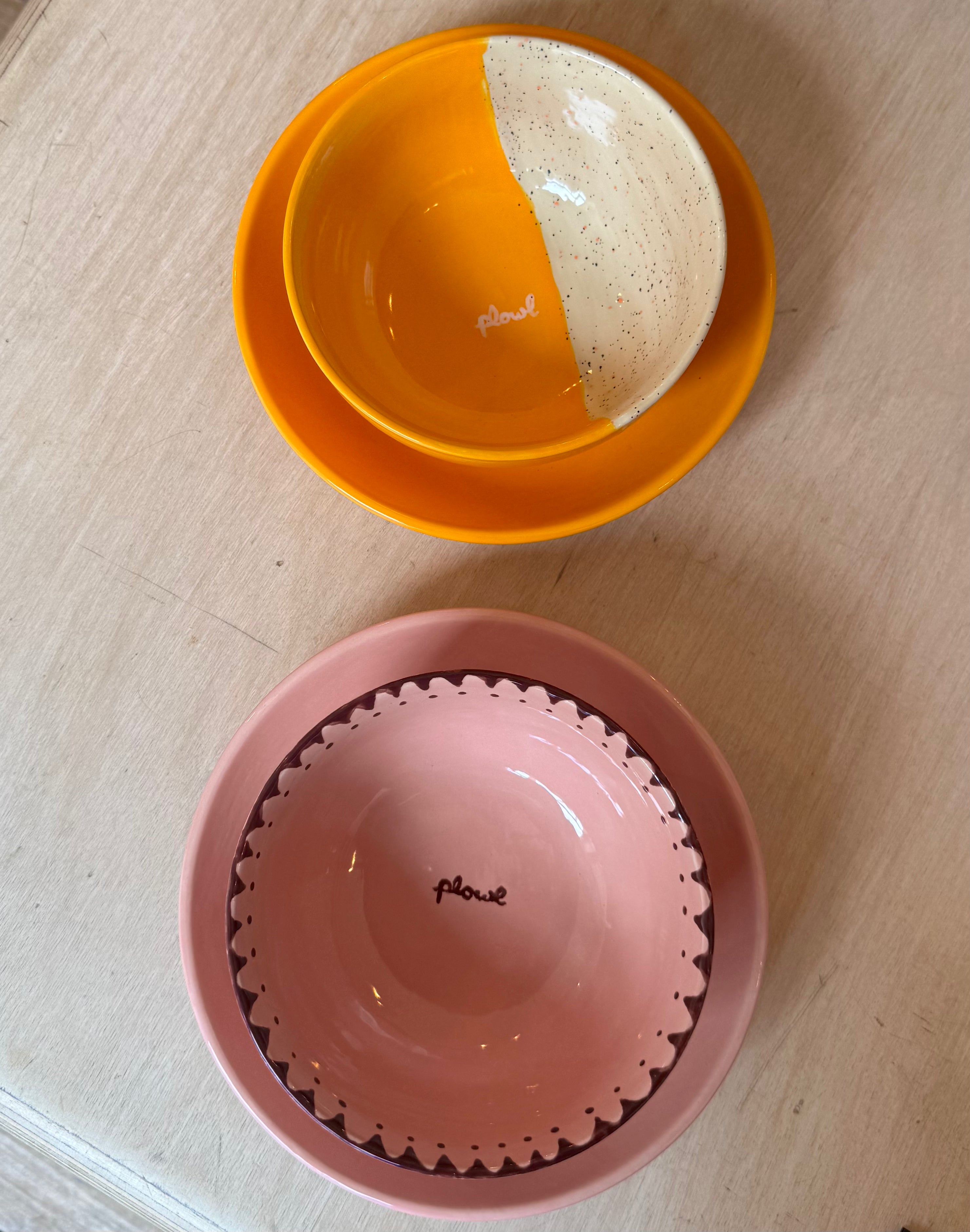 Plowl Bowl Bundle - Pink